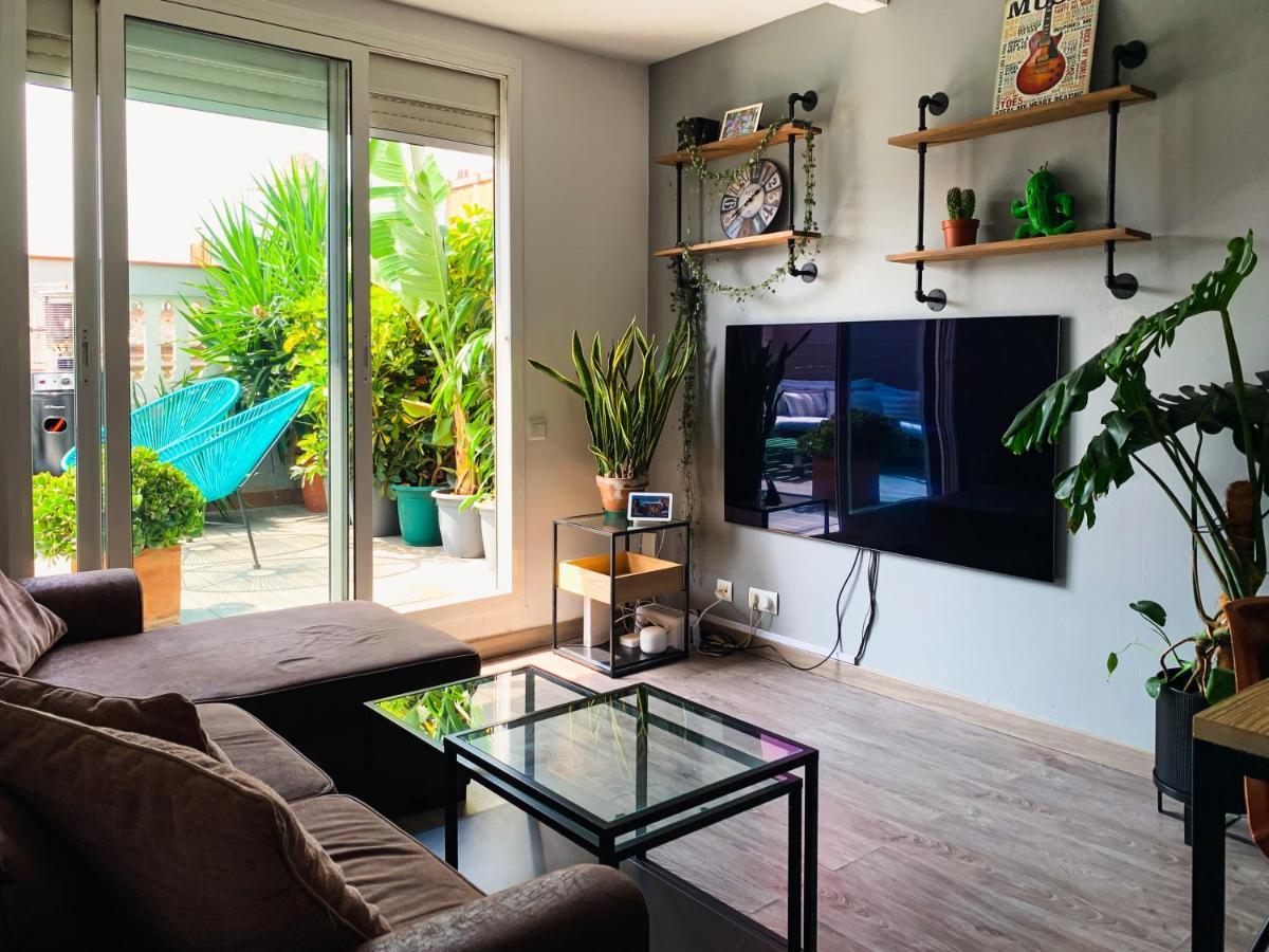 Incredible 2Br Penthouse With Urban Rooftop Garden Barselona Dış mekan fotoğraf