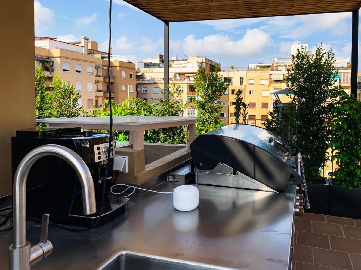 Incredible 2Br Penthouse With Urban Rooftop Garden Barselona Dış mekan fotoğraf